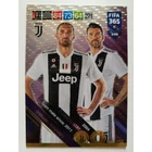 349 Giorgio Chiellini / Andrea Barzagli MULTIPLE: Club&Country (Juventus) focis kártya