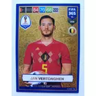358 Jan Vertonghen GOLD: FIFA World Cup Heroes (Belgium) focis kártya