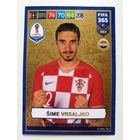 363 Šime Vrsaljko GOLD: FIFA World Cup Heroes (Croatia) focis kártya