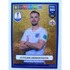 382 Jordan Henderson GOLD: FIFA World Cup Heroes (England) focis kártya