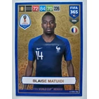 386 Blaise Matuidi GOLD: FIFA World Cup Heroes (France) focis kártya