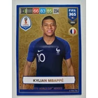 395 Kylian Mbappé GOLD: FIFA World Cup Heroes (France) focis kártya