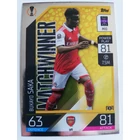 96 Bukayo Saka Matchwinner focis kártya (Arsenal) MATCH ATTAX BL 2022-23