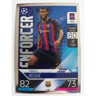 145 Franck Kessie Enforcer focis kártya (FC Barcelona) MATCH ATTAX BL 2022-23