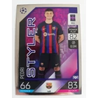 148 Pedri Styler focis kártya (FC Barcelona) MATCH ATTAX BL 2022-23