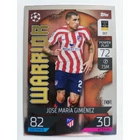 159 Jose Maria Gimenez Warrior focis kártya (Atlético de Madrid) MATCH ATTAX BL 2022-23