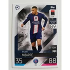 187 Kylian Mbappé Base card focis kártya (Paris Saint-Germain) MATCH ATTAX BL 2022-23