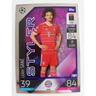 204 Leroy Sané Styler focis kártya (FC Bayern München) MATCH ATTAX BL 2022-23