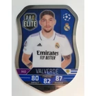SH4 Valverde Pro Elite focis kártya (Real Madrid CF) MATCH ATTAX BL 2022-23