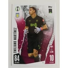 2 Emiliano Martinez Base focis kártya (Aston Villa) MATCH ATTAX BL 2023-24