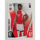 39 Thomas Partey Base focis kártya (Arsenal) MATCH ATTAX BL 2023-24