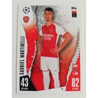 43 Gabriel Martinelli Base focis kártya (Arsenal) MATCH ATTAX BL 2023-24