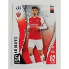 44 Kai Havertz Base focis kártya (Arsenal) MATCH ATTAX BL 2023-24