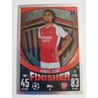 45 Gabriel Jesus Finisher focis kártya (Arsenal) MATCH ATTAX BL 2023-24