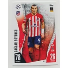 158 Çaglar Söyüncü Base focis kártya (Atlético de Madrid) MATCH ATTAX BL 2023-24