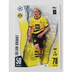 219 Julian Brandt Base focis kártya (Borussia Dortmund) MATCH ATTAX BL 2023-24