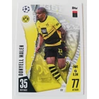 222 Donyell Malen Base focis kártya (Borussia Dortmund) MATCH ATTAX BL 2023-24