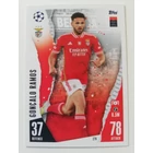 279 Gonçalo Ramos Base focis kártya (SL Benfica) MATCH ATTAX BL 2023-24