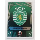 289 Club Badge Logo focis kártya (Sporting Clube de Portugal) MATCH ATTAX BL 2023-24