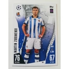 302 Martín Zubimendi Base focis kártya (Real Sociedad de Fútbol) MATCH ATTAX BL 2023-24