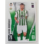 312 Guido Rodríguez Base focis kártya (Real Betis Balompie) MATCH ATTAX BL 2023-24