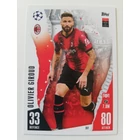 351 Olivier Giroud Base focis kártya (AC Milan) MATCH ATTAX BL 2023-24