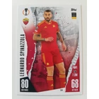 354 Leonardo Spinazzola Base focis kártya (AS Roma) MATCH ATTAX BL 2023-24