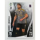 366 Manuel Locatelli Base focis kártya (Juventus) MATCH ATTAX BL 2023-24