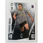 367 Federico Chiesa Base focis kártya (Juventus) MATCH ATTAX BL 2023-24