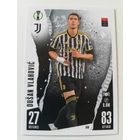 369 Dusan Vlahovic Base focis kártya (Juventus) MATCH ATTAX BL 2023-24