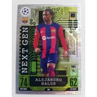 395 Alejandro Balde Next Gen focis kártya (FC Barcelona) MATCH ATTAX BL 2023-24