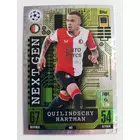 403 Quilindschy Hartman Next Gen focis kártya (Feyenoord) MATCH ATTAX BL 2023-24