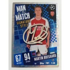 407 Martin Odegaard Man of the Match Signature Style focis kártya (Arsenal) MATCH ATTAX BL 2023-24