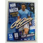 426 Felipe Anderson Man of the Match Signature Style focis kártya (SS Lazio) MATCH ATTAX BL 2023-24