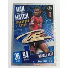 428 Rafael Leao Man of the Match Signature Style focis kártya (AC Milan) MATCH ATTAX BL 2023-24