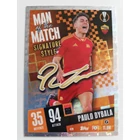 429 Paulo Dybala Man of the Match Signature Style focis kártya (AS Roma) MATCH ATTAX BL 2023-24