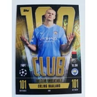 490 Erling Haaland 100 Club focis kártya (Manchester City) MATCH ATTAX BL 2023-24