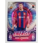 EN4 Robert Lewandowski Energy focis kártya (FC Barcelona) MATCH ATTAX BL 2023-24