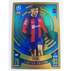 LE11 Pedri Limited Edition focis kártya (FC Barcelona) MATCH ATTAX BL 2023-24 LE11 Pedri Limited Edition focis kártya (FC Barcelona) MATCH ATTAX BL 2023-24