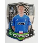 SH17 Wojciech Szczesny Pro Elite Chrome Shield focis kártya (Juventus) MATCH ATTAX BL 2023-24