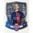 SH4 Fabían Ruiz Pro Elite Chrome Shield focis kártya (Paris Saint-Germain) MATCH ATTAX BL 2023-24