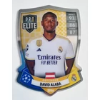 SH7 David Alaba Pro Elite Chrome Shield focis kártya (Real Madrid CF) MATCH ATTAX BL 2023-24