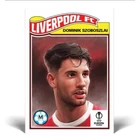 TOPPS Living Set SZOBOSZLAI Dominik focis kártya - Liverpool