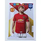 73 Luke Shaw Team Mate focis kártya (Manchester United) FIFA365 2020