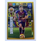 101 Sergi Roberto Fans' Favourite focis kártya (FC Barcelona) FIFA365 2020