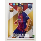 110 Jordi Alba Team Mate focis kártya (FC Barcelona) FIFA365 2020