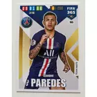 165 Leandro Paredes Team Mate focis kártya (Paris Saint-Germain) FIFA365 2020