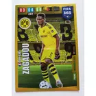 195 Dan-Axel Zagadou Wonder Kid focis kártya (Borussia Dortmund) FIFA365 2020