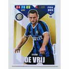 233 Stefan de Vrij Team Mate focis kártya (FC Internazionale Milano) FIFA365 2020