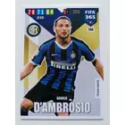 234 Danilo D'Ambrosio Team Mate focis kártya (FC Internazionale Milano) FIFA365 2020